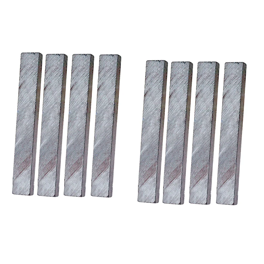 2 Set Mini Electric Guitar Humbucker Pickup Bar Magnet Accessories