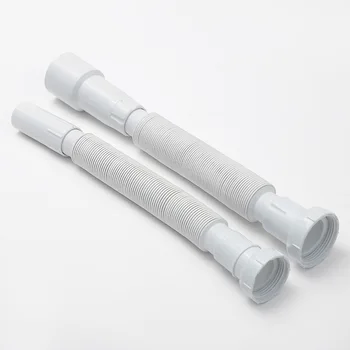 

2020 Bathroom Spanish Telescopic Tube PP Material Telescopic Tube Drainage Hose Drainage System Accessories Hose