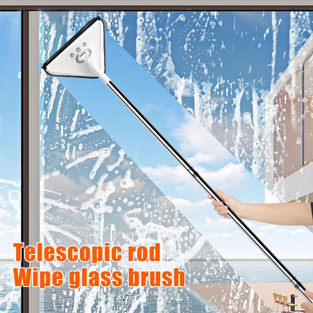 210M Extended Window Cleaning Tool Glass Cleaner Mop Rotatable