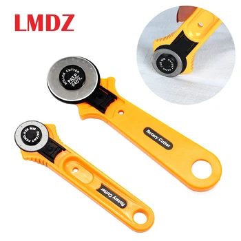 

LMDZ Portable Loop Rotate Sewing Cutter Professional Tailor Premium Sewingscissors DIY cutting tool with handle safety
