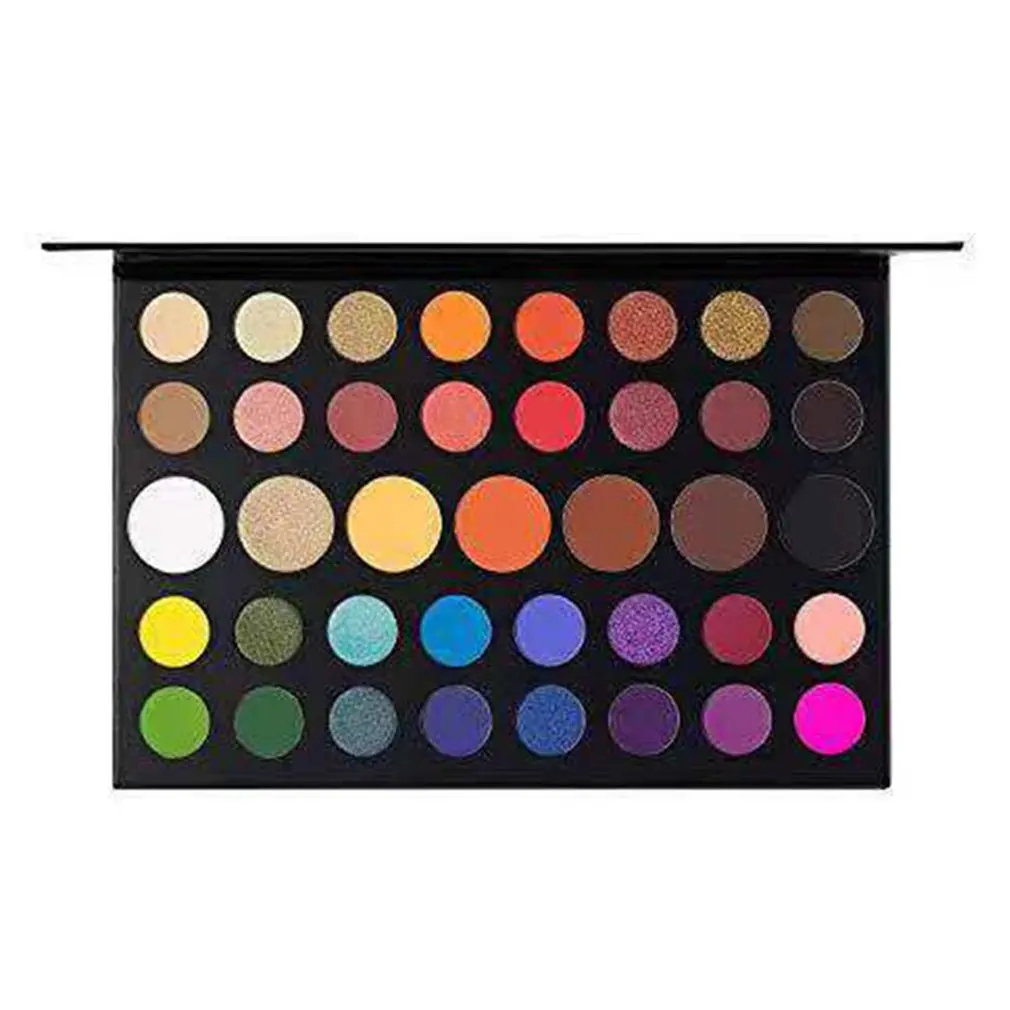 

James Charles Nude Shimmer Eyeshadow Palette 39 Color Nautral Waterproof Glitter Pigments Palette Bright Eye Shadow Cosmetics
