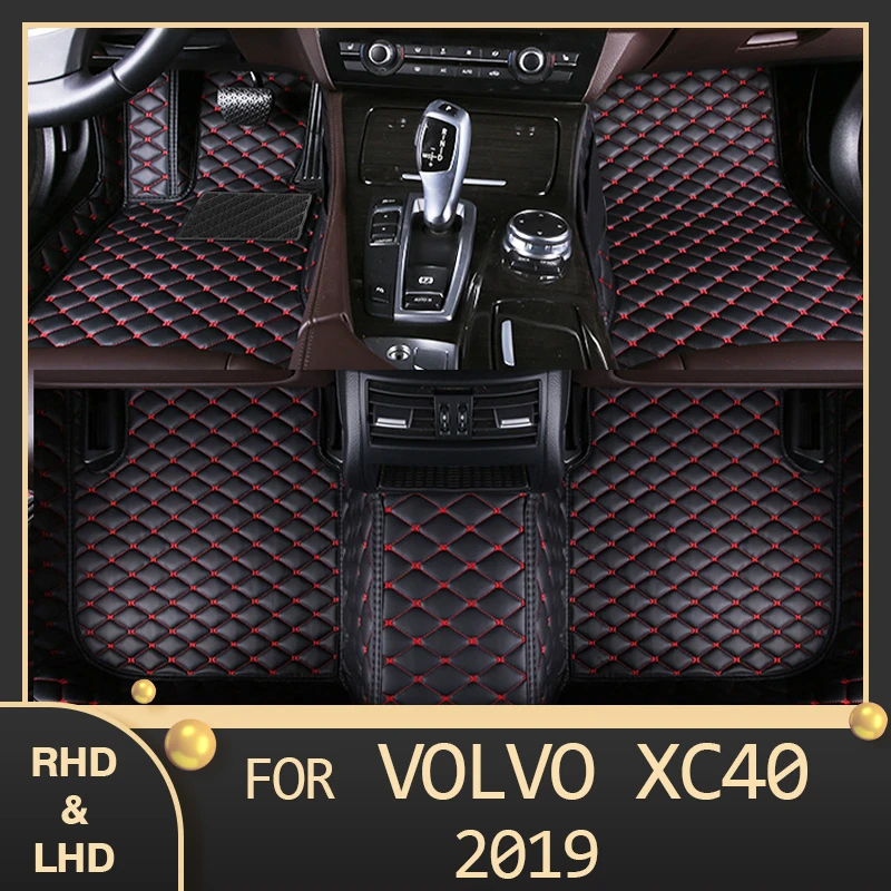 MIDOON Car floor mats for Volvo XC40 2019 Custom auto foot Pads