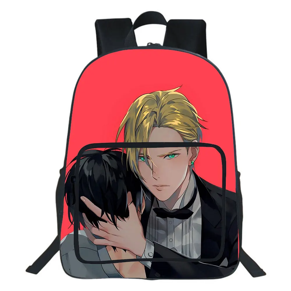 2021 new Anime banana fish backpack boys and girls bag teen school bag Unisex bag cartoon rucksack mochila. Support custom logo