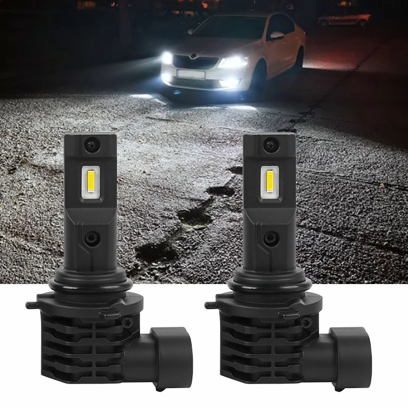 2 шт. Автомобильные светодиодные противотуманные фары 9005/HB3 9006/HB4 25 Вт 6500 К 2020 лм|h4