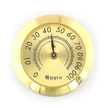 Измерительный инструмент скрипка коробка гитара бытовой металлический гигрометр влажности круглое украшение винный шкаф прочный Аналоговый Профессиональный