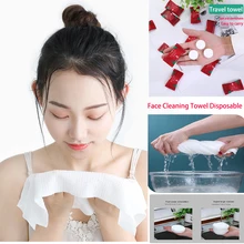 Towels Face Cleaning Towel Disposable Portable Towels Facial Care Outdoor Wipes Paper Towels Bath Disposable Towel pocket tissue