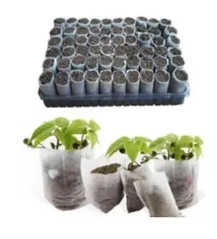 

b11 colors fang colors Black Thickening Fabric Pot Plant Pouch Root Container Grow Bag Tools Garden Pots Planters Supplies