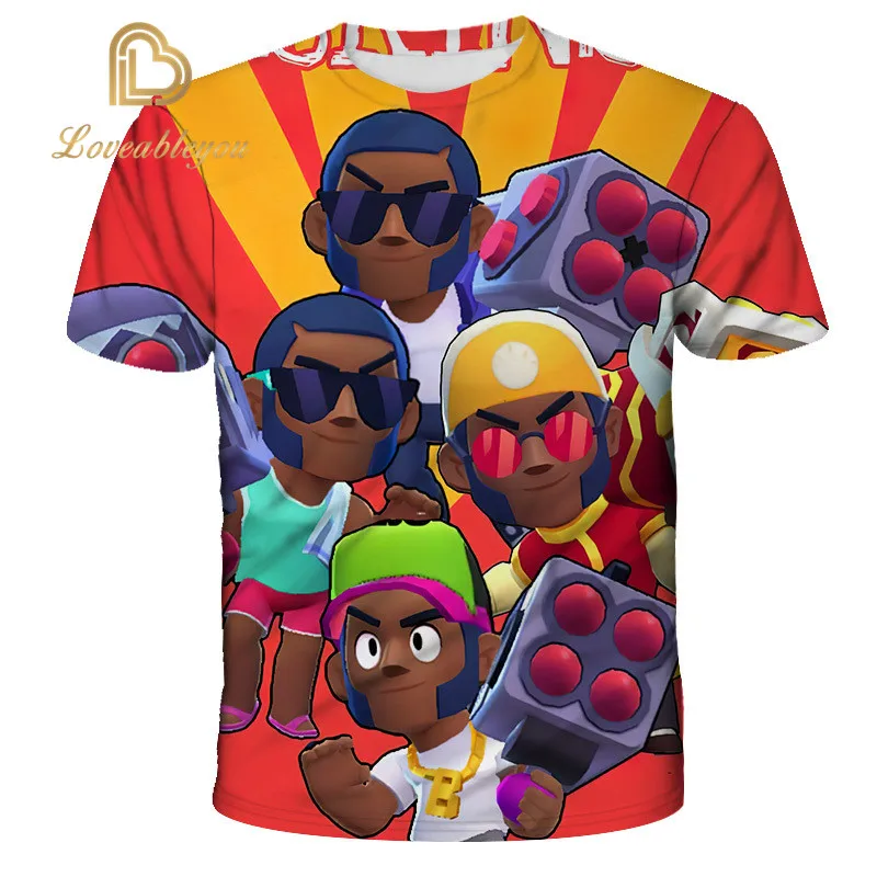 

Kids Mobile Gaming 3D Printed Kids T-shirt Fashion 2020 Summer Short Sleeve T Shirt Tops Streetwear Children Tee
