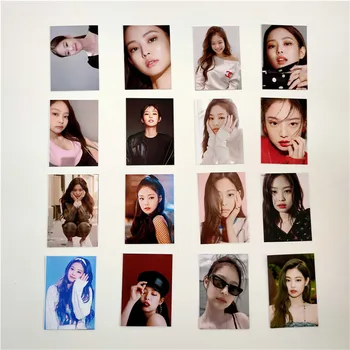 

16pcs/set KPOP BLACKPINK New Album Photo Cards LISA ROSE JISOO JENNIE Poster Cards For Fans Collection OD131