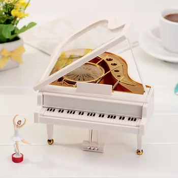 

1PCS Decoration Ornaments Dancer Ballet Classical Piano Music Box Dancing Ballerina Musical Toy Gift