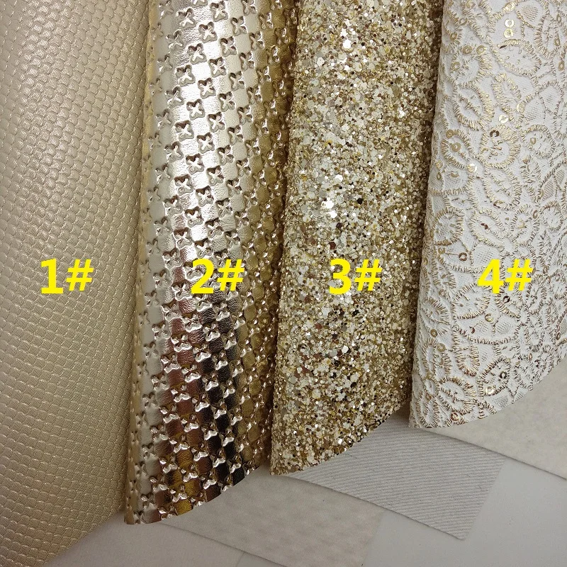 Ткань с золотым блеском, металлизированная искусственная ткань, простыни из синтетической кожи русалки для банта A4 21x29 см мерцающие XM860