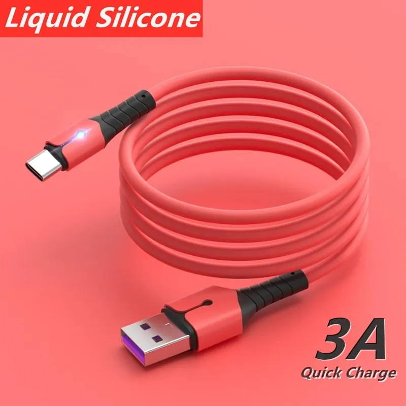 best fast charging cable for android 3A Fast Charging Micro USB Type C Cable For Samsung Huawei P40 Xiaomi Charger Data Cable Wire Mobile Phone USB C Cord Wire 3M types of mobile charger