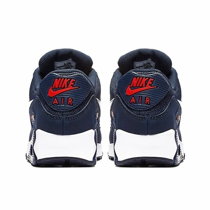 Original Authentic NIKE AIR MAX 90 ESSENTIAL Running Shoes for Men Fashion Comfortable Leisure Fitness Jogging Sneakers AJ1285