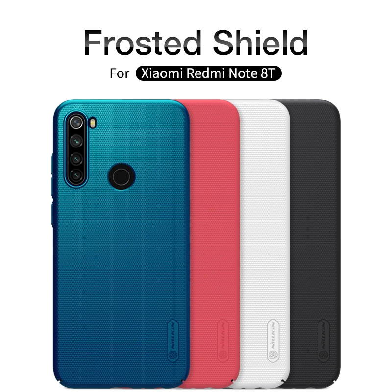 Жесткие Матовые чехлы Nillkin для смартфонов Xiaomi Redmi Note 8T|Бамперы| |