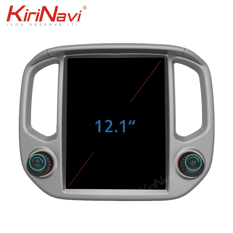KiriNavi 12," вертикальный экран Tesla style 1 Din Android 8,1 Автомобильная магнитола для Chevrolet Colorado GMC Авто gps навигация автомобильный Dvd 4G