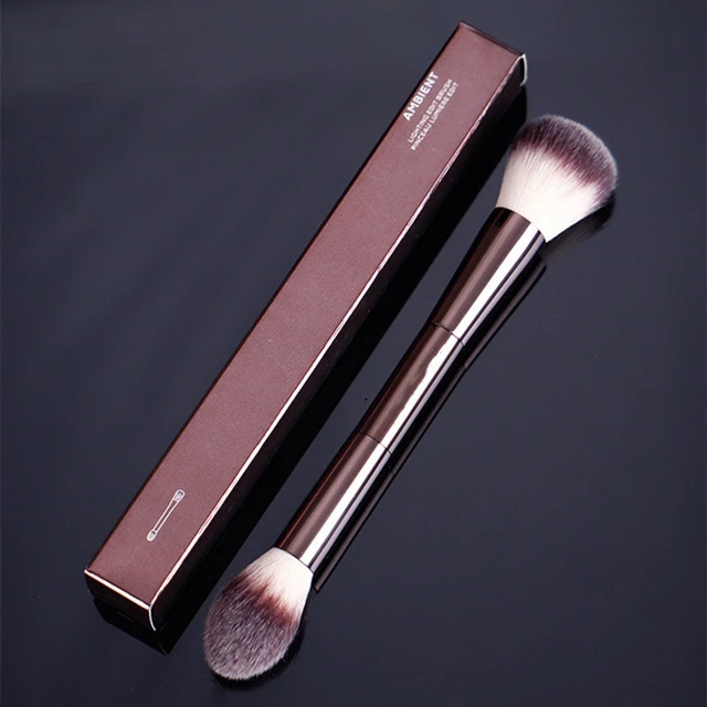 Hourglass Makeup Brushes Set - Luxury Powder Blush Eyeshadow Crease  Concealer eyeLiner Smudger Metal Handle Brushes - AliExpress