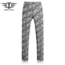 Plyesxale модные принты Пейсли дизайн костюм брюки мужские высокого качества большой размер Платье Брюки Человек хип хоп мужские брюки пантолон P12