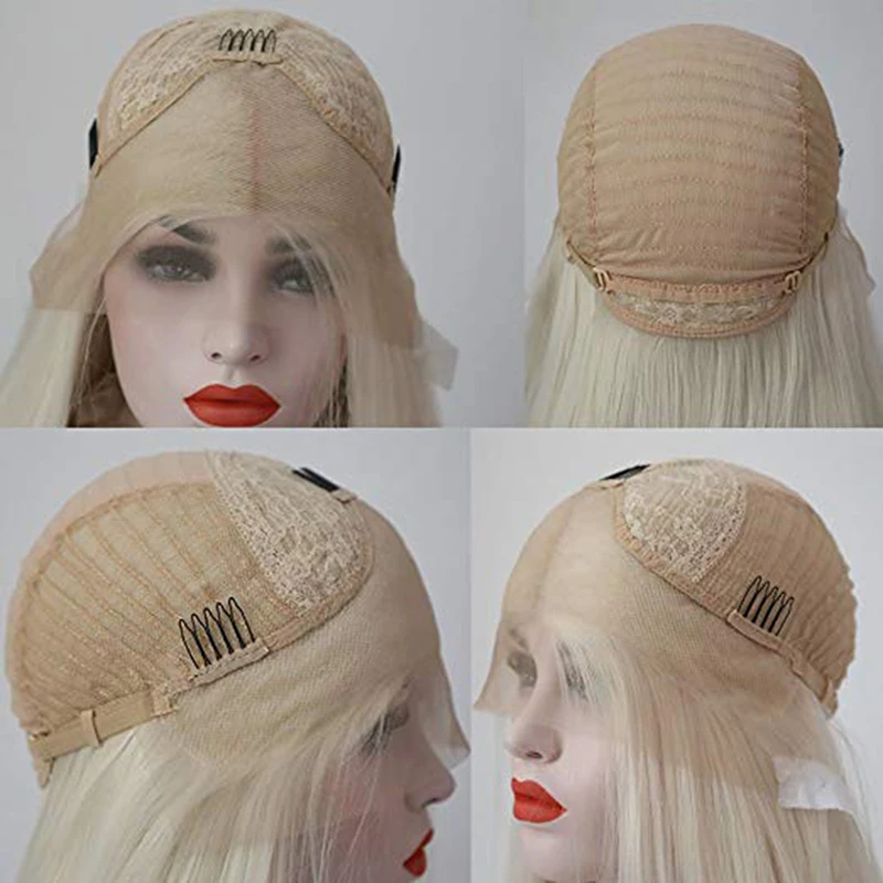 Websterwigs розовый термостойкие волокна волос парик для женщин длинные волны синтетические кружева передние парики с боковой частью Glueless Косплей
