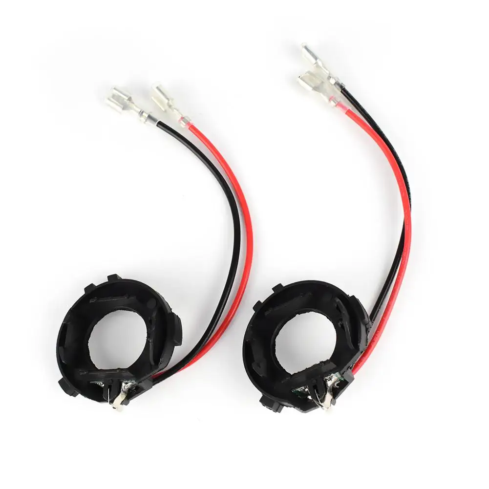 1 쌍 H7 LED 헤드 라이트 전구 기본 어댑터 홀더, 비토 골프 제타 MK7 MK6 시로코 투란 샤란 메르세데스-벤츠 비토