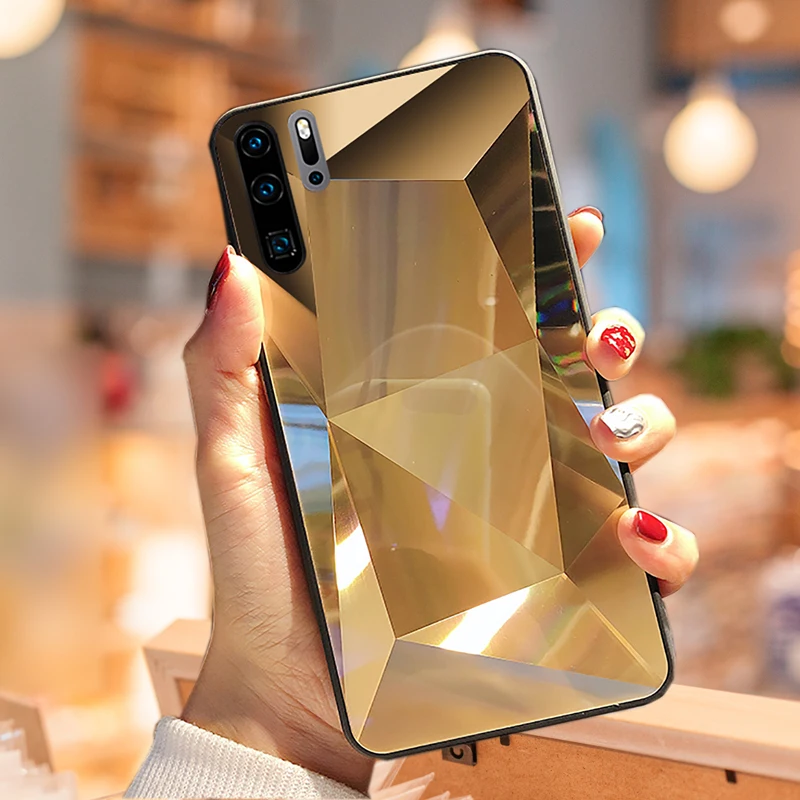 Цветной корпус для Huawei mate 10 Lite P20 P30 Pro Коврики 20 Lite Y5 Y6 Y7 Y9 P Smart плюс Honor10i Алмазный чехол Coque Капа