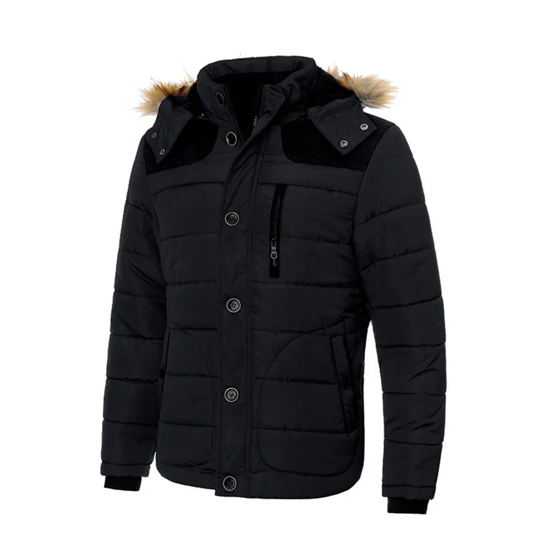 PUI men TIUA новые стильные зимние куртки мужские пальто мужские парки Повседневная плотная верхняя одежда флисовые куртки с капюшоном теплые пальто