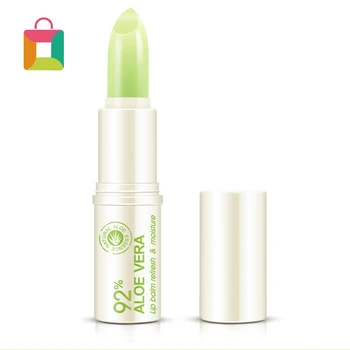 

Aloe Lip Balm Pure Natural Plant Lipbalm Refine Repair Lip Wrinkle Makeup Lipstick Moisturizing Long-lasting BB2