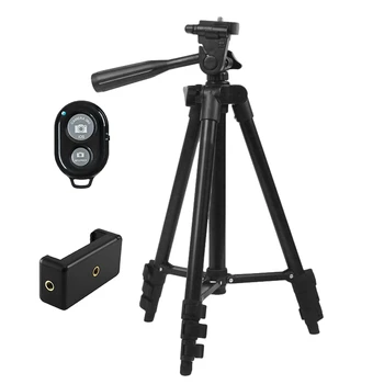 

3120 Tripod, Retractable and Height-Adjustable Portable Sports Camera E-Clip Phone SLR Live Bluetooth Self-Timer Stand