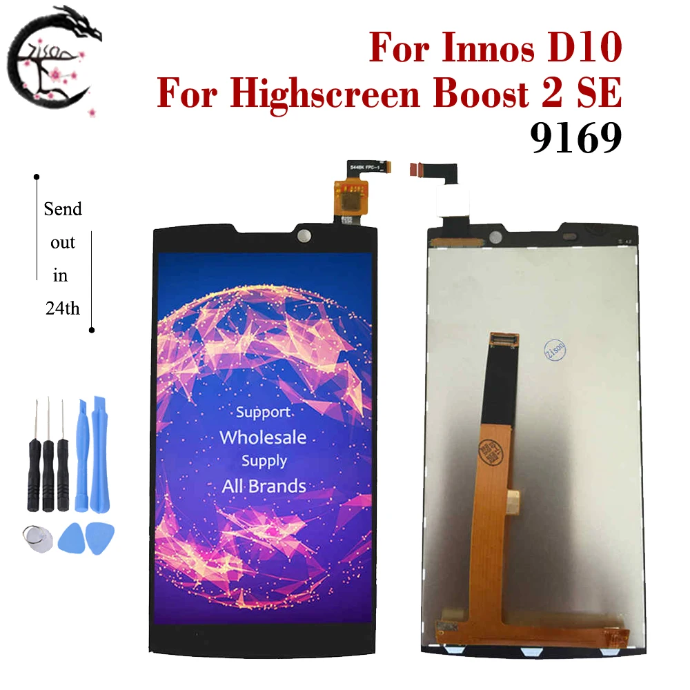 

LCD For Innos D10 Full LCD Display Screen Touch Panel Digitizer Assembly For Highscreen Boost 2 SE 9169 Display Screen 5.0 inch