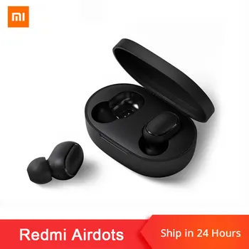 

Original Xiaomi Redmi Airdots TWS Wireless Bluetooth Earphone Stereo bass Bluetooth 5.0 With Mic Handsfree AI Control