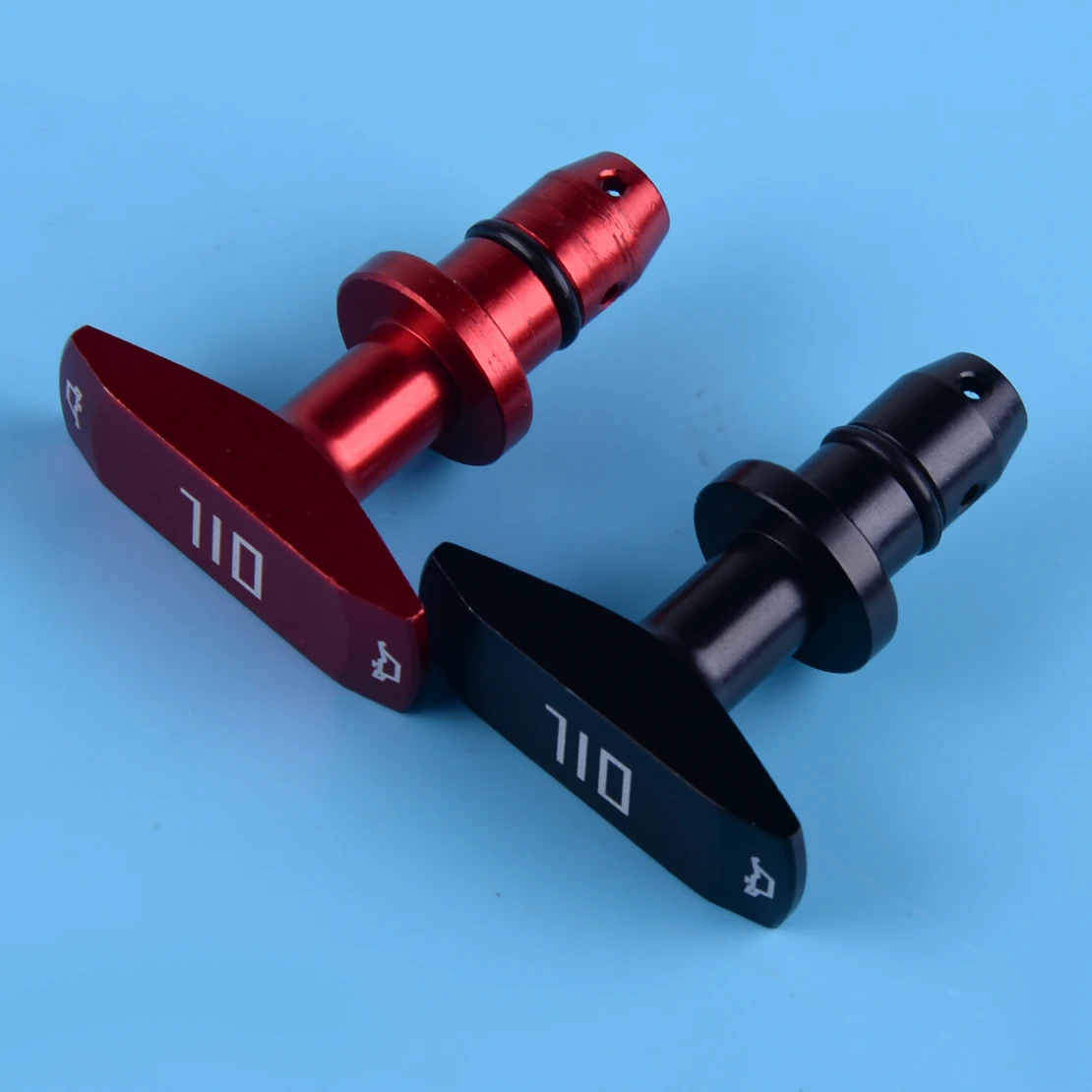 

beler Billet Oil Dipstick Dip Stick Handle Fit for Ford Mustang GT V8 1999-2002 2003 2004 2005 2006 2007 2008 2009 2010 2011