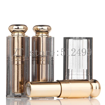 

10/20/50/100pcs PP 9mm DIY Mini Lipstick Tubes Lip Balm Containers With 4 Colors Empty Cosmetic Containers bottles Wholesales