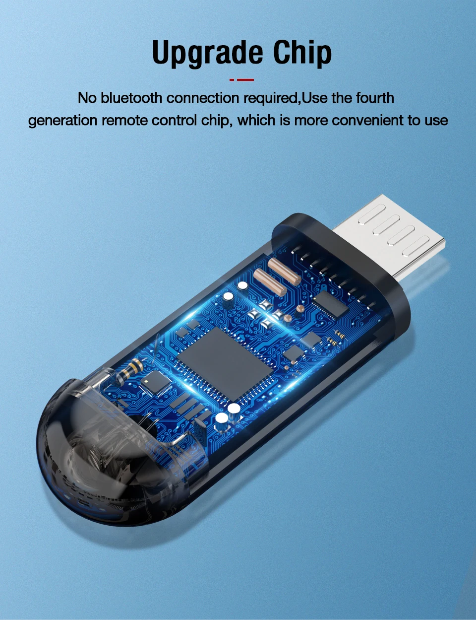 Posugear микро USB интерфейс Универсальный мобильный телефон беспроводной пульт дистанционного управления инфракрасный пульт дистанционного управления Лер для Android tv STB Box