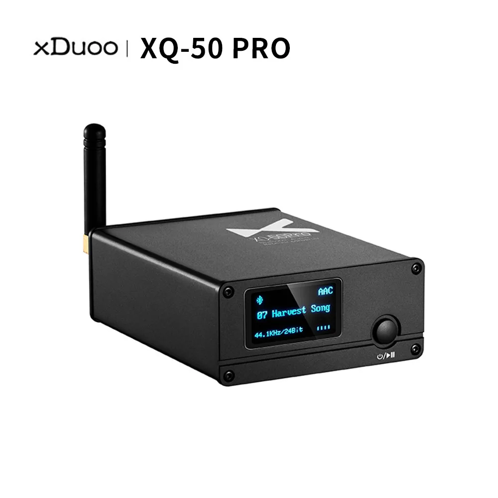 Xduoo XQ 50 Pro Bluetooth DAC ES9018K2M аудио ресивер конвертер с поддержкой ПК USB Поддержка