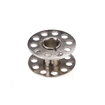 

10pcs Metal Sewing Machine Metal Bobbin Spool Case Old Sewing Machine Parts