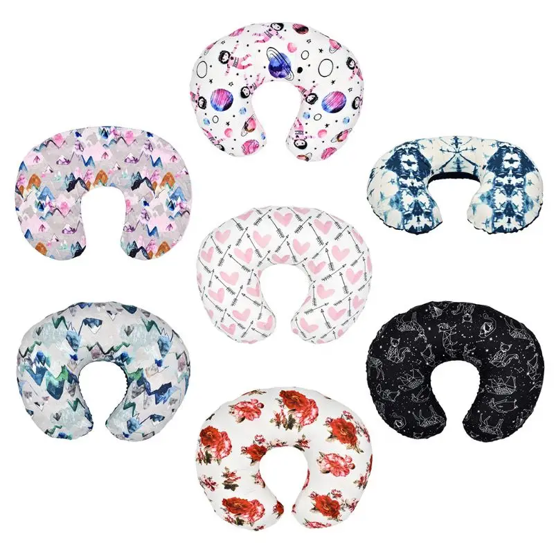 

Breast Feeding Maternity Support Pillow Cover Helping Nursing Baby Head Support 72XC