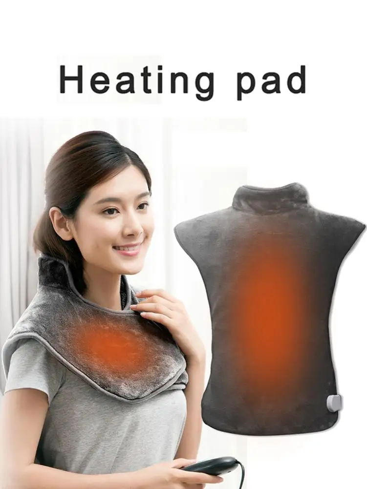 

Heating Pad for Back and Shoulder Pain Heat Settings for Neck Shoulder and Upper Back Pain Relief Moist Auto Shut Off Available