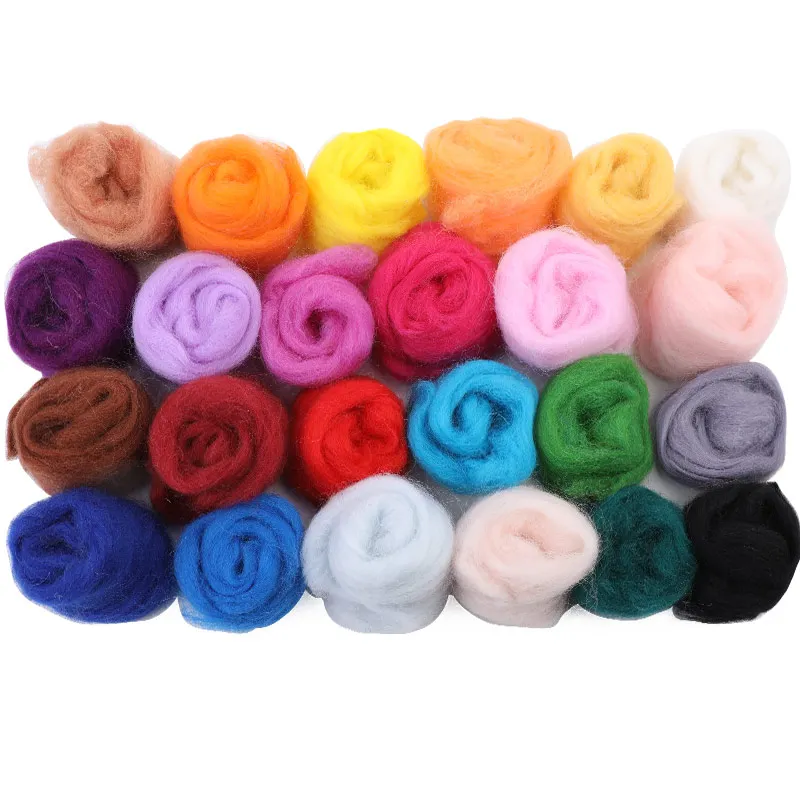 Needle Felting Wool Accessories  Needle Felting Kit Wool Felt - 16/25  Color Needle - Aliexpress