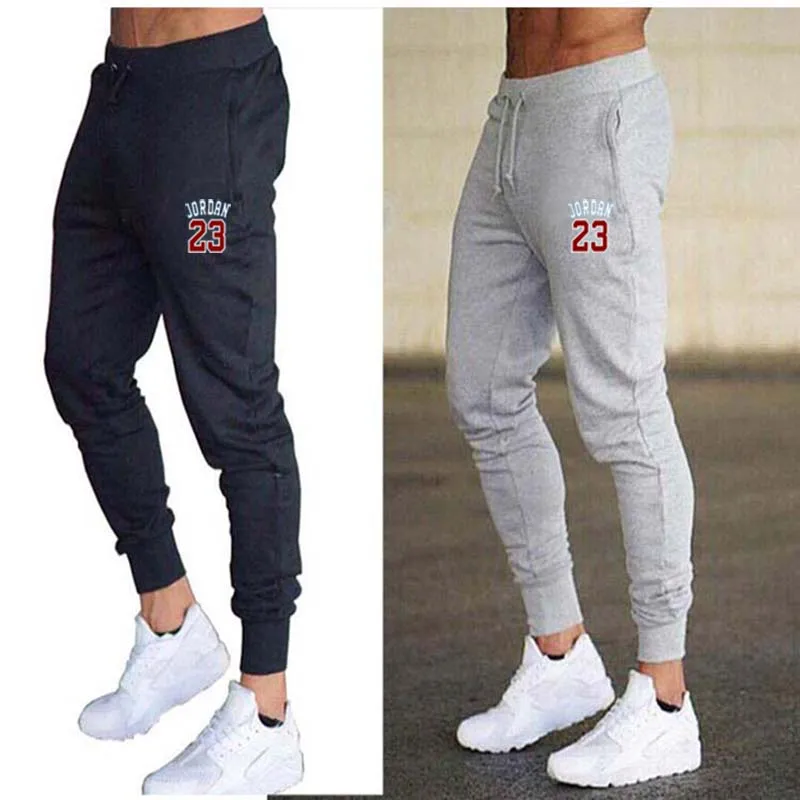 23 Sportswear Swearing-Pants Jogging Running Mens GYM Solid