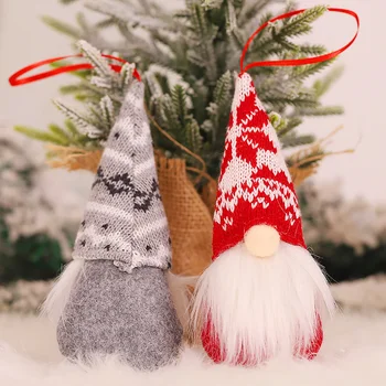

Gnome Christmas Pendant Christmas Doll Pendant 4pcs Ornaments Nnovation