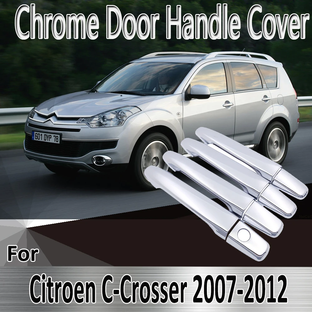 Наклейки для Citroen C-Crosser 2007 ~ 2012 2008 2009 2010 2011 Декоративные Хромированные накладки на