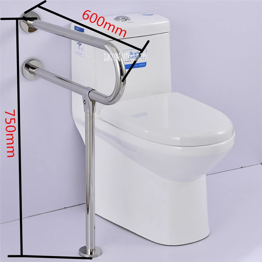 KT32-88 Санузел поручень барьер нержавеющая сталь поручни противоскользящие Ванная комната Туалет поручни для пожилых людей с ограниченными возможностями
