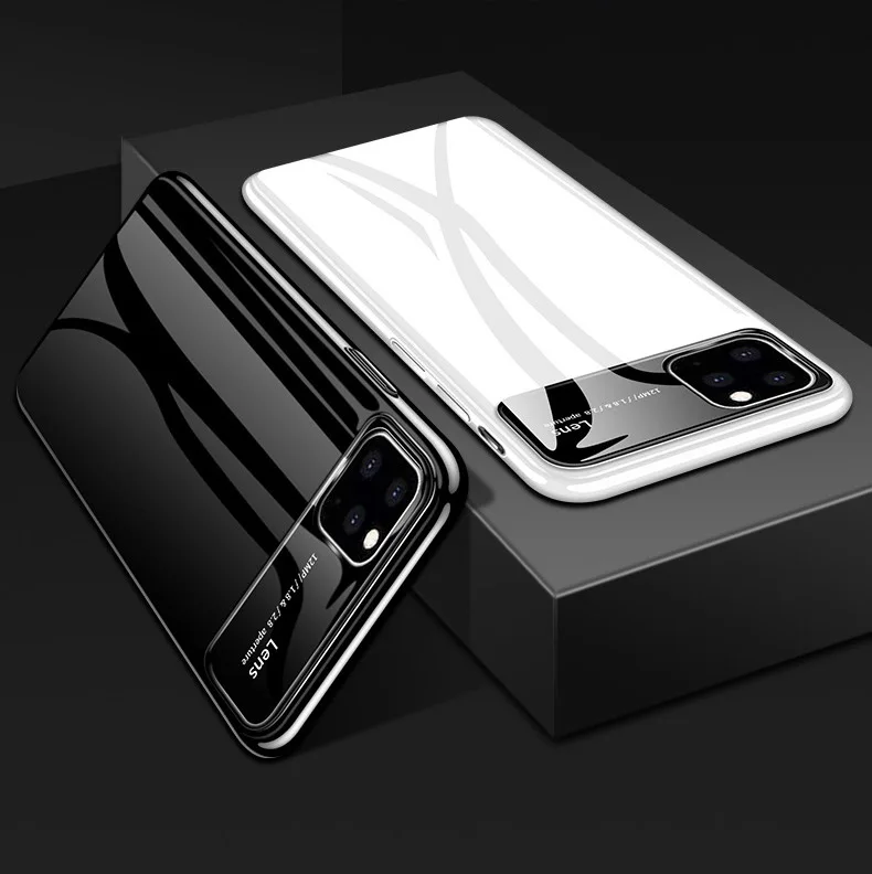 Для iPhone 11 чехол зеркальный Роскошные, жесткие, ПК зеркальный чехол для iPhone 11 Plus XR2 XR 2 XI Max яркий хрустальный чехол для телефона