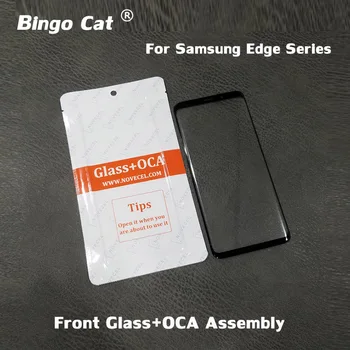

Outer Glass With OCA Glue Film For Samsung Galaxy S8 S9 10 20 plus Note 8 9 10 Plus G955 N960 LCD Front Touch Screen Outer Lens