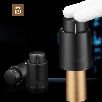 

Youpin Wine Stopper Stainless Steel Vacuum Memory Wine Stopper Electric Stopper Wine Corks Metal Digital scale