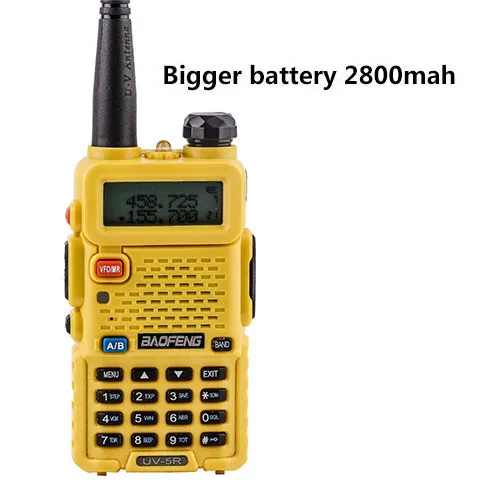 cb radio standard Baofeng UV-5r walk talk 2800 мАч baufeng 5 Вт рация 10 км УКВ радиостанция мобильный двухдиапазонный радиоприемник woki toki - Цвет: cb radio standard