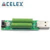 Mini resistencia de carga de descarga USB, 2A/1A con interruptor 1A, led verde, 2A, led rojo ► Foto 3/6