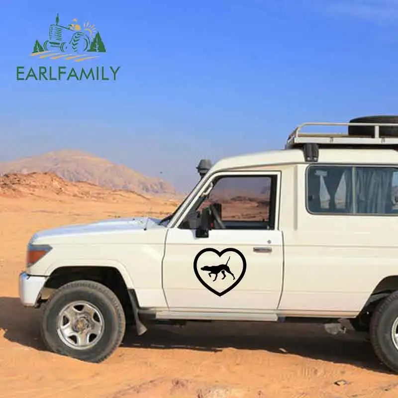 EARLFAMILY 58 см x 53,5 см указатель сердце большая автомобильная наклейка для Автомобиля Заднее лобовое стекло грузовик внедорожник авто дверь стены виниловая наклейка автомобильная пленка