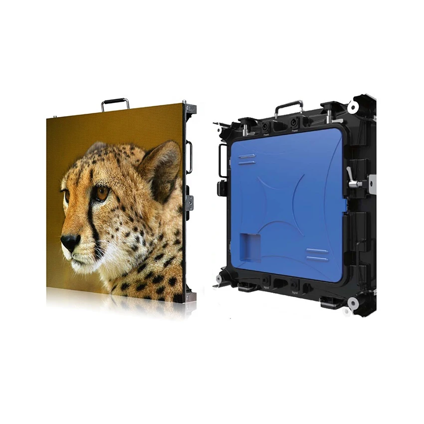 Рекламный щит для помещений светодиодный дисплей видеостена P2.5 SMD2121 480x480 мм литье алюминия арендуемый Кабинет Светодиодный экран
