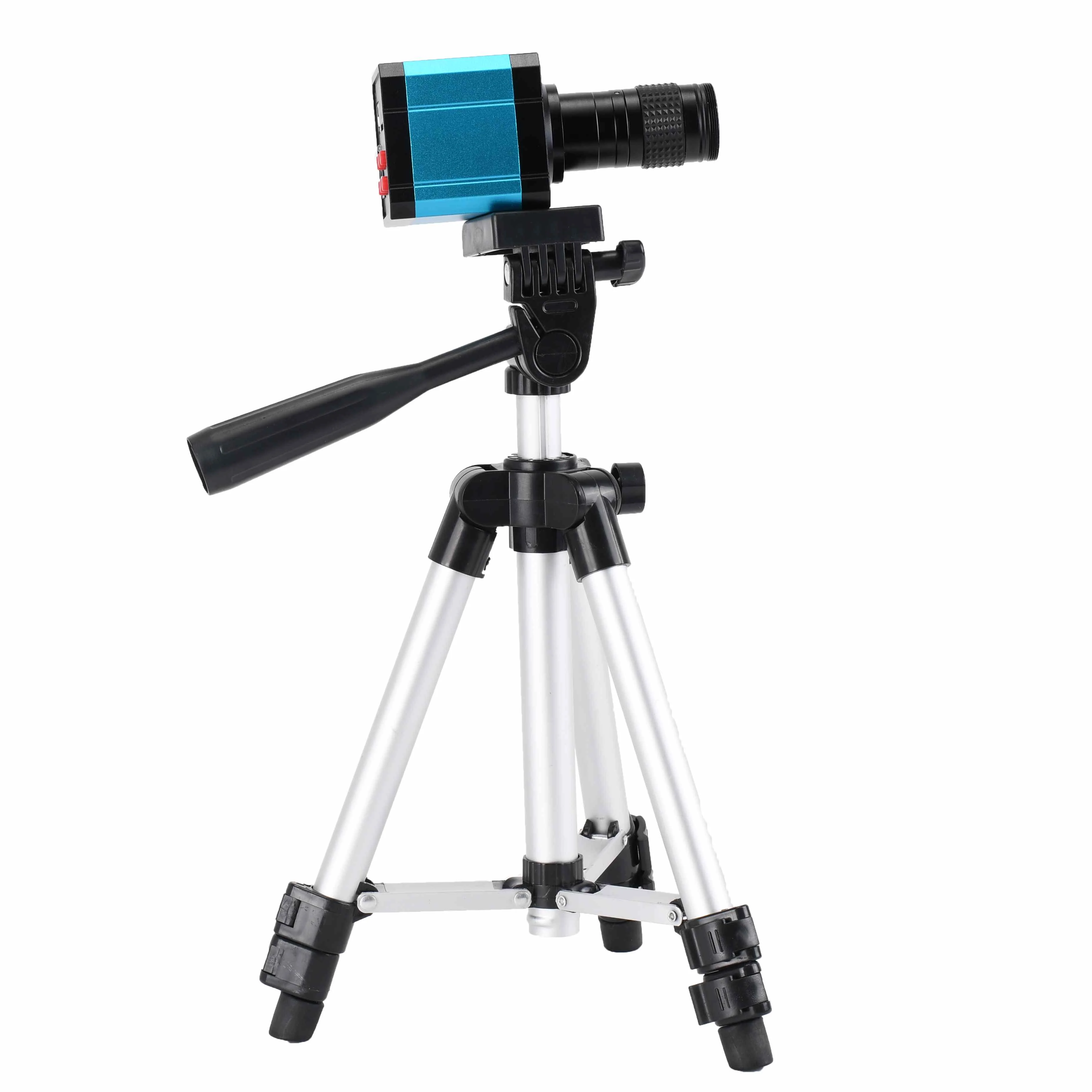 DANIU HD USB 37MP 1080P TF видео рекордер микроскоп камера с подставкой и зумом 100x C креплением ZoomLens для лаборатории PCB IC BGA ремонт