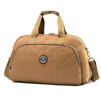 

New arrive wholesale fashion casual waterproof nylon shoulder travel bag #8626